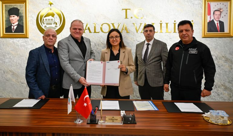 Yalova’da Afetlere Havadan Güçlü Müdahale: AFAD ile İHAKUT Arasında İHA Tabanlı Arama Kurtarma Protokolü İmzalandı