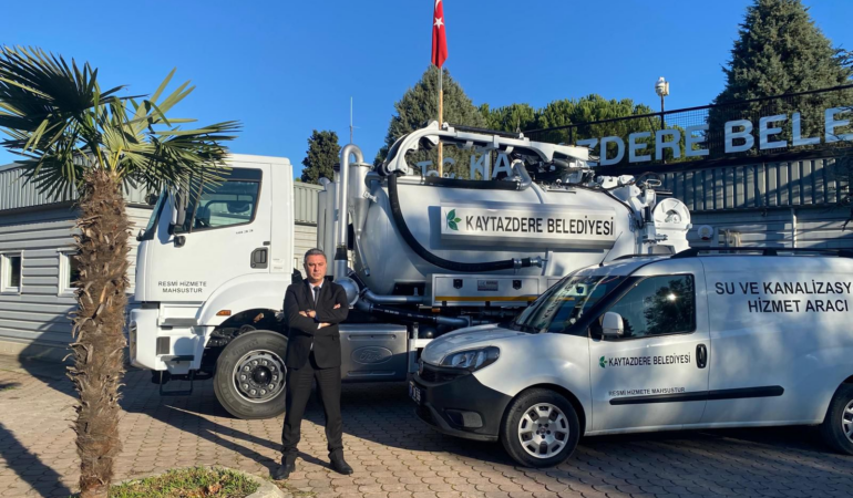 KAYTAZDERE BELEDİYESİ ARAÇ FİLOSUNU GENİŞLETMEYE DEVAM EDİYOR