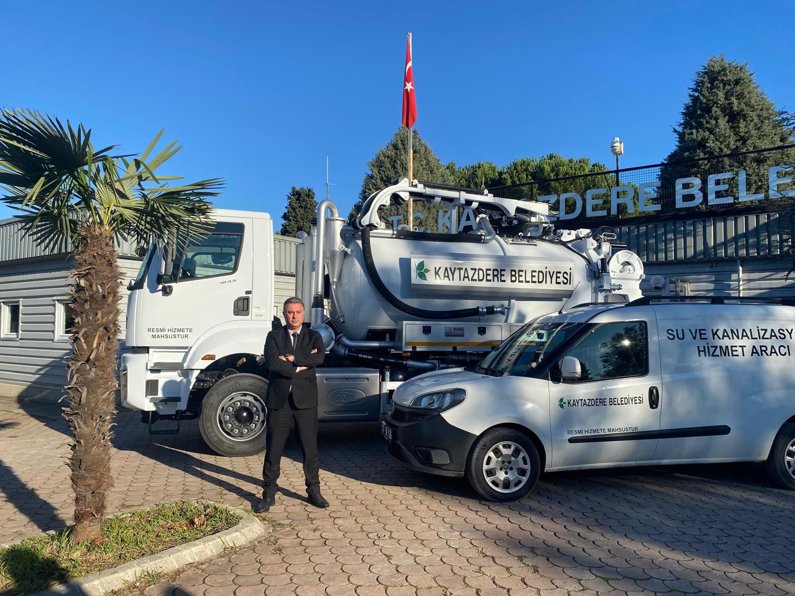 KAYTAZDERE BELEDİYESİ ARAÇ FİLOSUNU GENİŞLETMEYE DEVAM EDİYOR