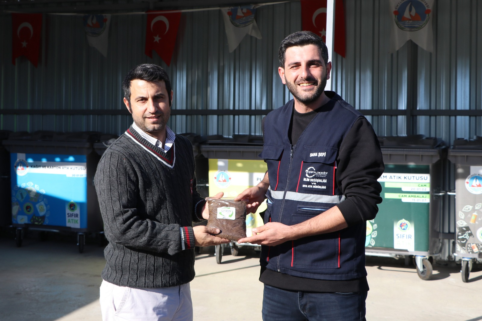 MUHASEBE ÖĞRENCİLERİ ÇİFTLİKKÖY SIFIR ATIK MERKEZİ’NDE