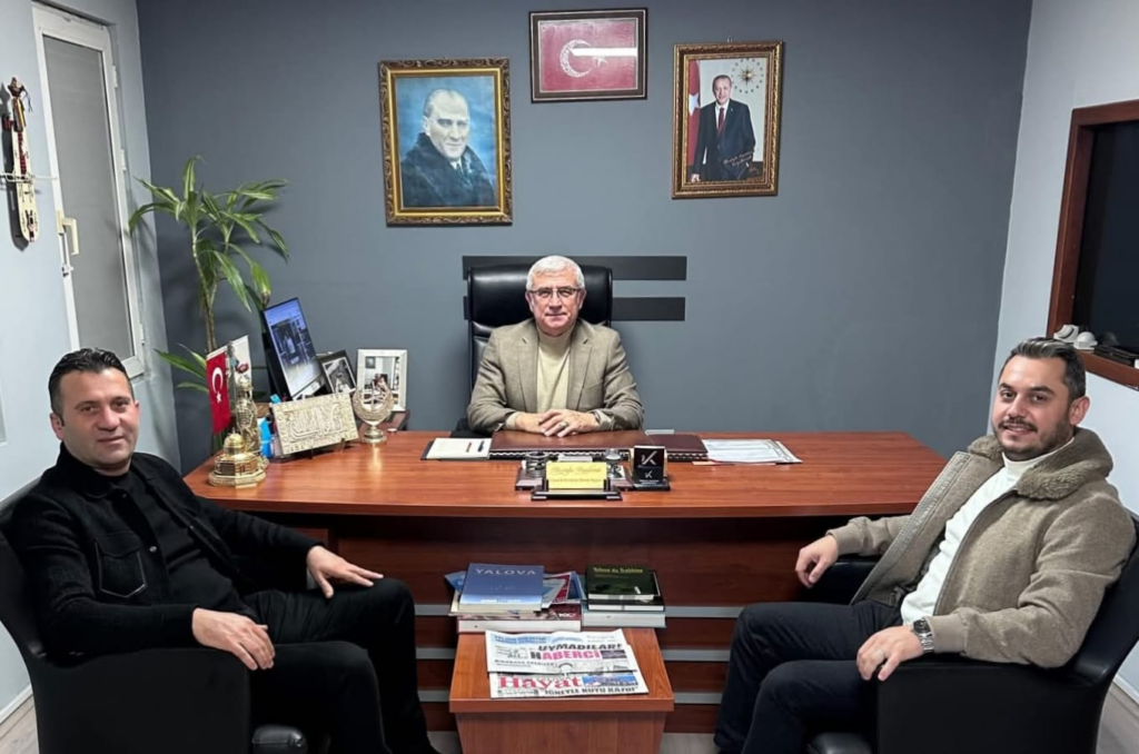 Yalova ESOB Başkan Adayı Aydın Kacir’den Güçlü Ziyaret Turu: Muhtarlar ve Emlakçılarla İstişare