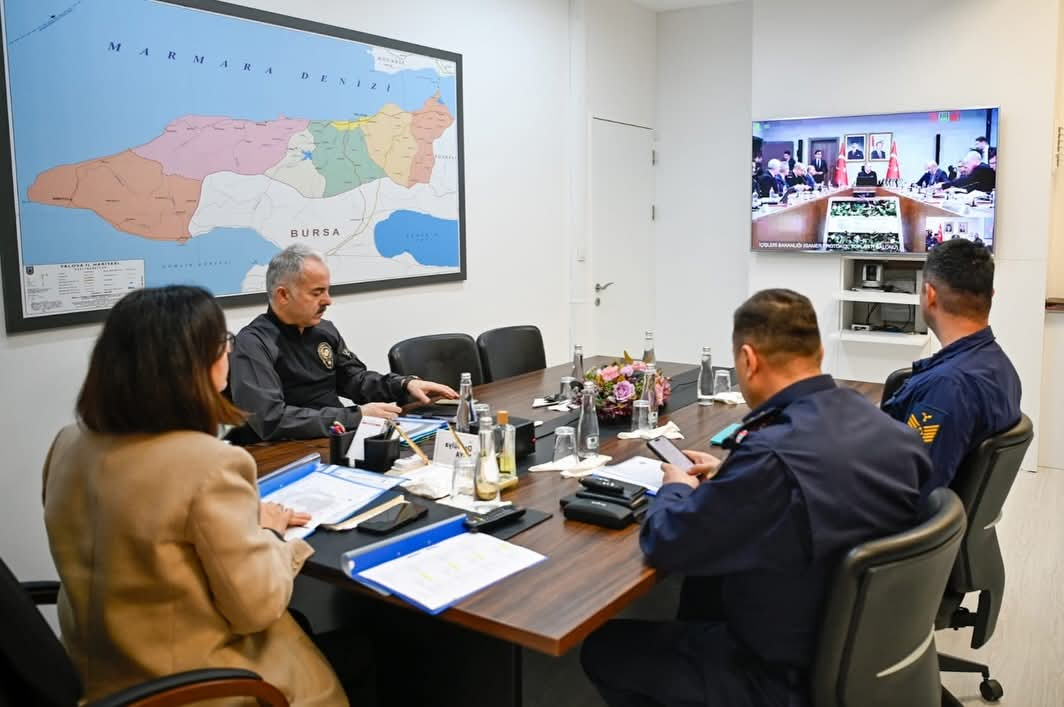 Vali Dr. Hülya Kaya, Yeni Yıl Tedbirleri Koordinasyon Toplantısına Katıldı