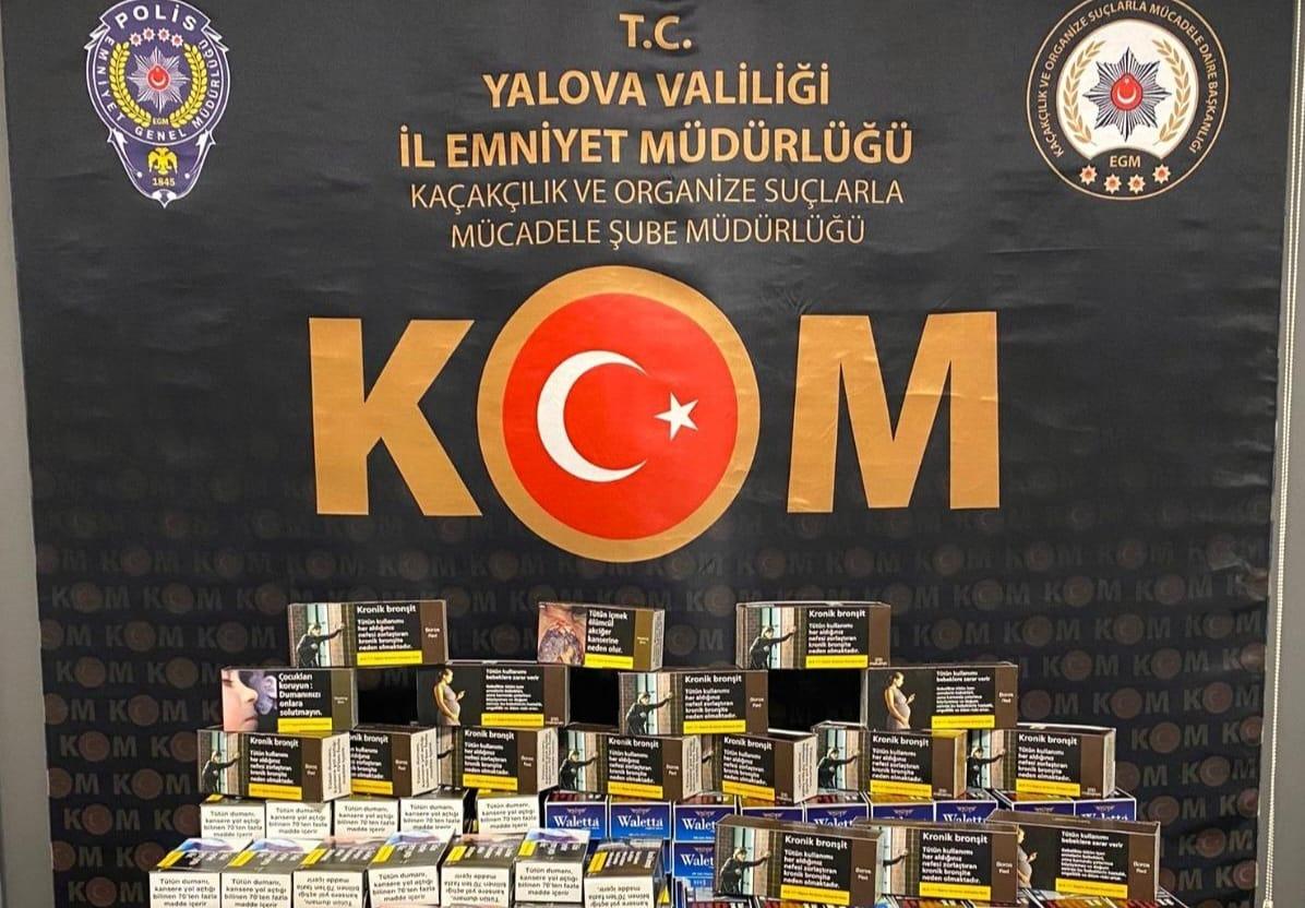 Yalova’da Kayıt Dışı Suça Geçit Yok: 1,5 Ton Kaçak Tütün ve On Binlerce Makaron Ele Geçirildi 4 Yalova’da Kayıt Dışı Suça Geçit Yok: 1,5 Ton Kaçak Tütün ve On Binlerce Makaron Ele Geçirildi