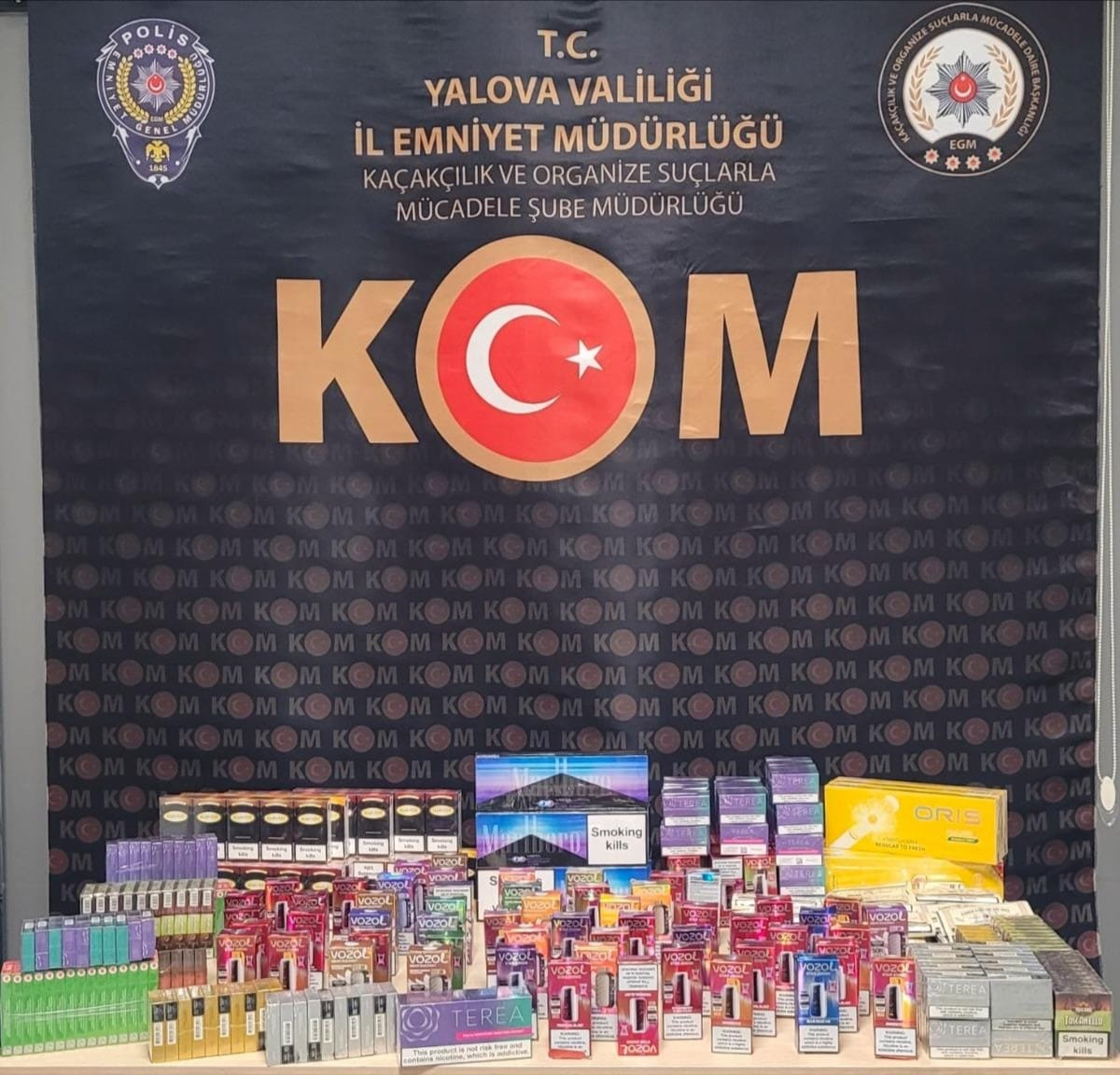 Yalova’da Kayıt Dışı Suça Geçit Yok: 1,5 Ton Kaçak Tütün ve On Binlerce Makaron Ele Geçirildi 5 Yalova’da Kayıt Dışı Suça Geçit Yok: 1,5 Ton Kaçak Tütün ve On Binlerce Makaron Ele Geçirildi