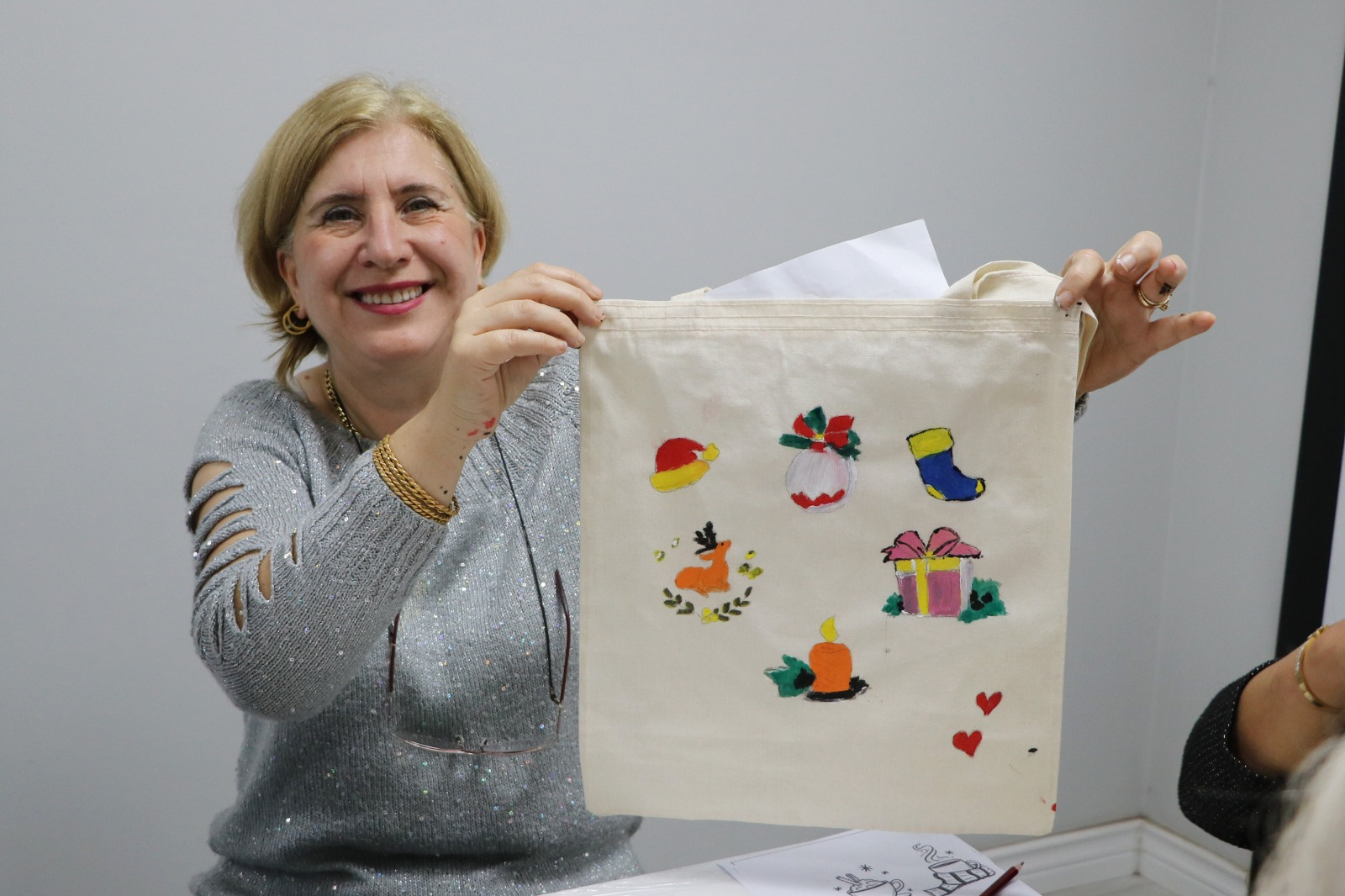 ÇİFTLİKKÖYLÜ KADINLARDAN BEZ ÇANTA ATÖLYESİ