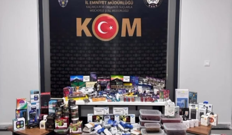 Yalova’da Kaçak Tütün Operasyonu: Yüzbinlerce Makaron ve Kilolarca Tütün Ele Geçirildi