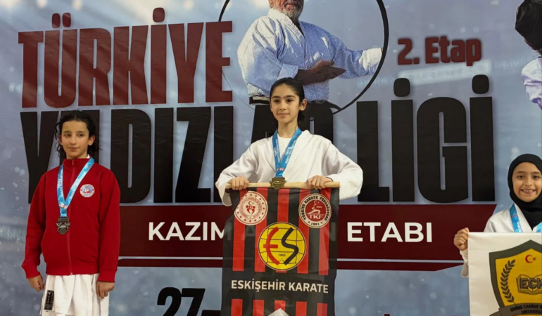 ÇİFTLİKKÖY KARATECİLERİNDEN ESKİŞEHİR’DE MADALYALARA AMBARGO