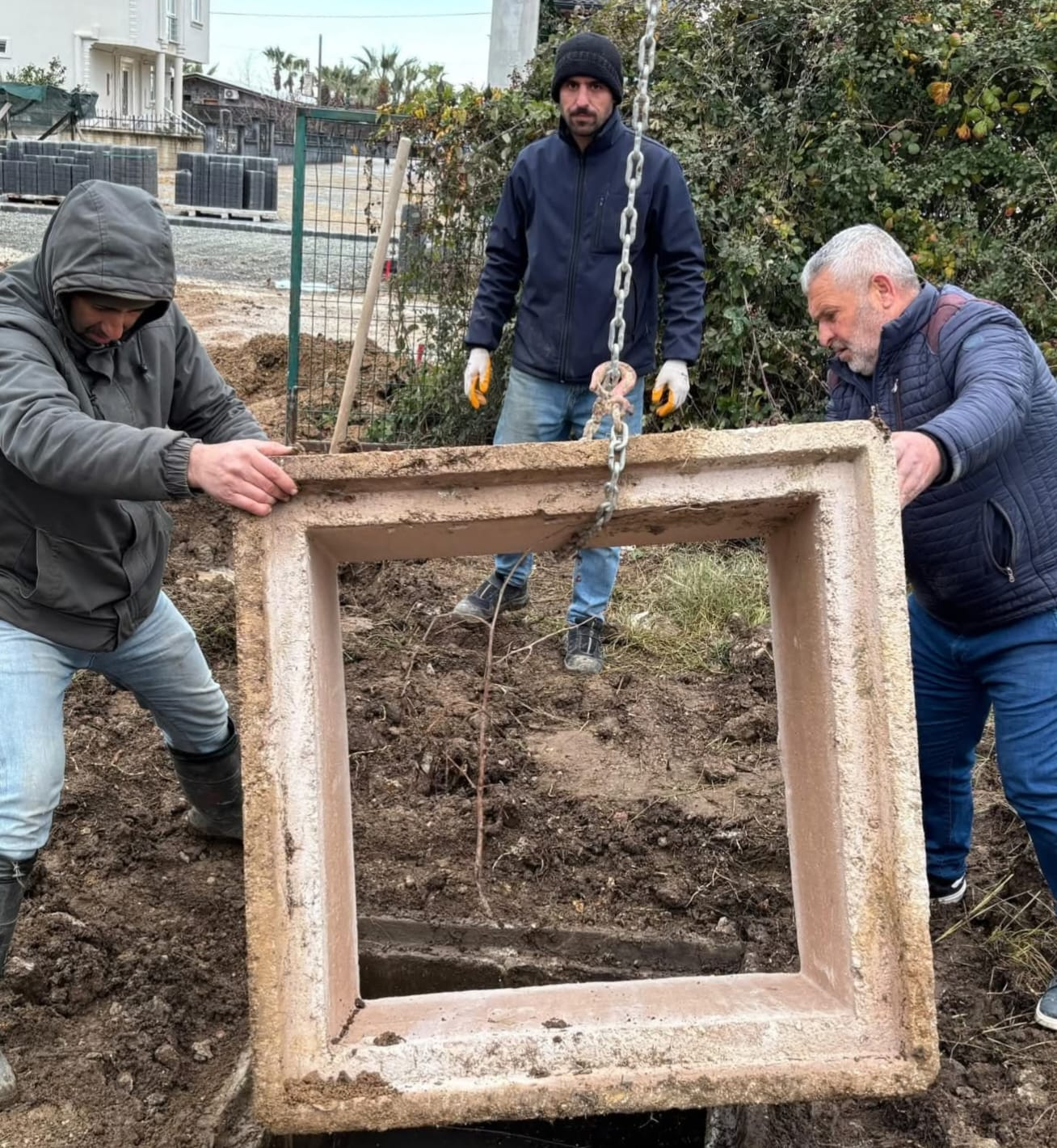 Teşvikiye’de Altyapı ve Yol Çalışmaları Hız Kesmeden Sürüyor