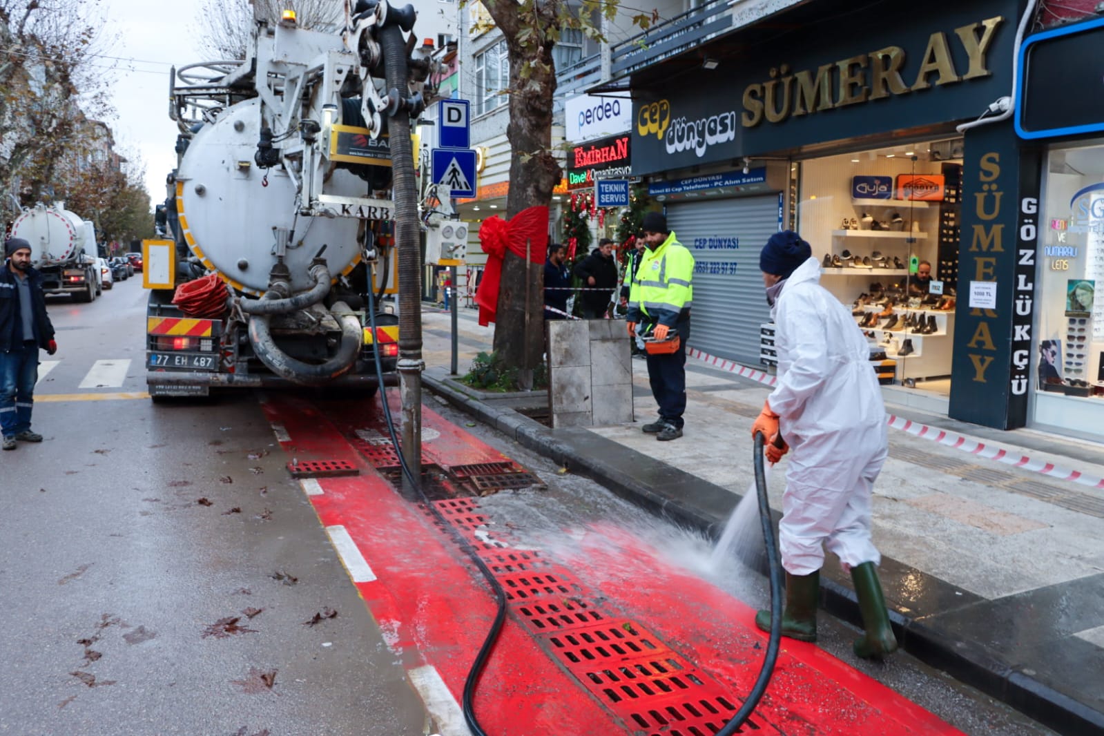 İSTANBUL CADDESİ’NDE KAPSAMLI BİR ÇALIŞMA GERÇEKLEŞTİRİLDİ