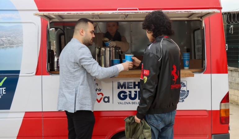 SINAV HAFTASI BOYUNCA ÇORBALAR YALOVA BELEDİYESİ’NDEN