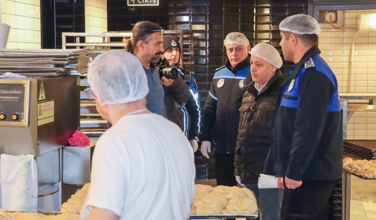 YALOVA BELEDİYESİ ZABITA EKİPLERİ FIRIN DENETİMİ GERÇEKLEŞTİRDİ