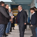 BAŞKAN GÜREL HAL ESNAFINI ZİYARET ETTİ