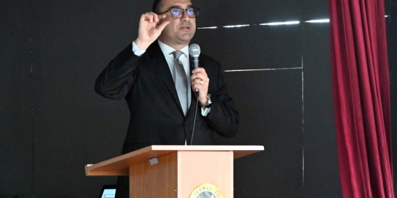 TERMAL FEN LİSESİ’NDE İKLİM DEĞİŞİKLİĞİ KONFERANSI DÜZENLENDİ