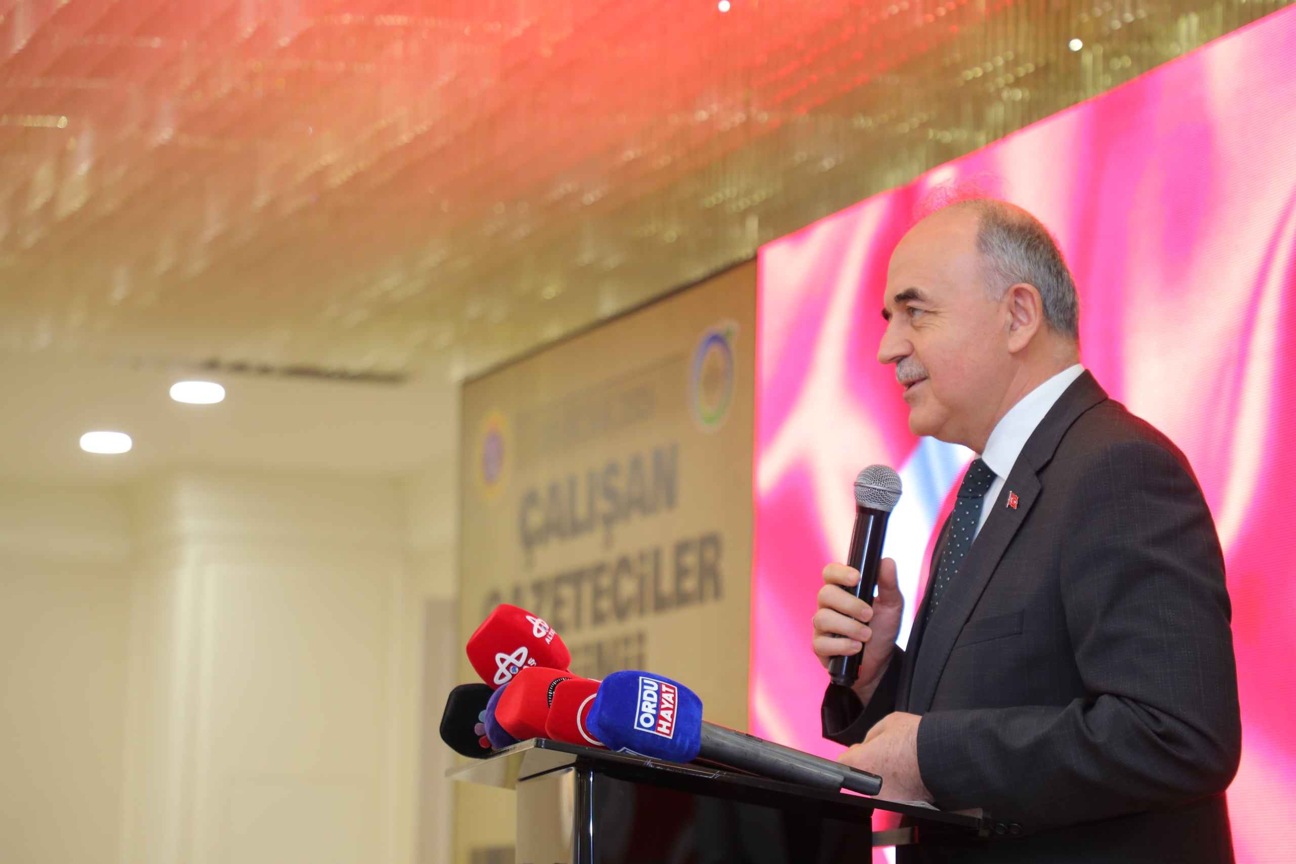 Ordu’da 10 Ocak Çalışan Gazeteciler Günü Coşkuyla Kutlandı