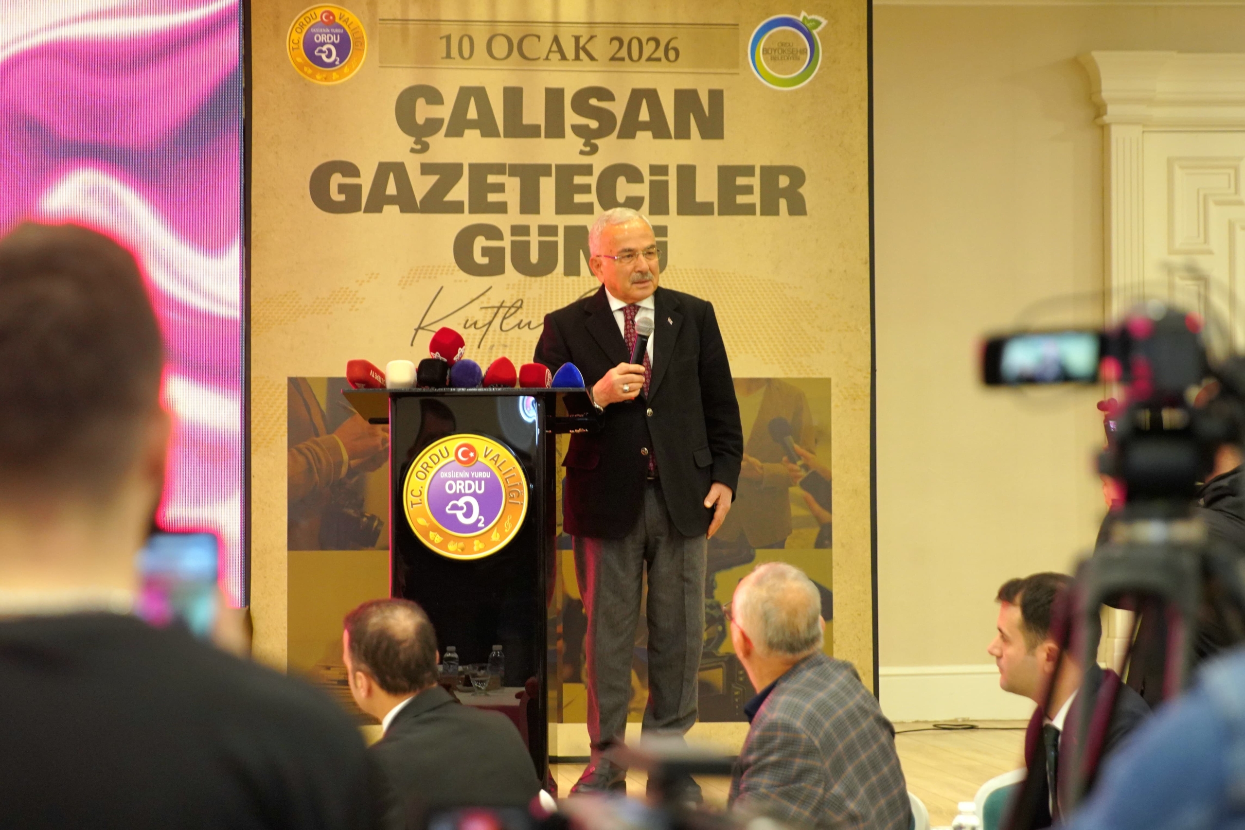 Ordu’da 10 Ocak Çalışan Gazeteciler Günü Coşkuyla Kutlandı