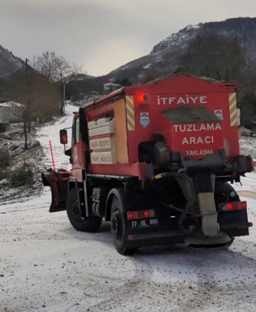 TUZLAMA ÇALIŞMALARI ARALIKSIZ OLARAK SÜRDÜ
