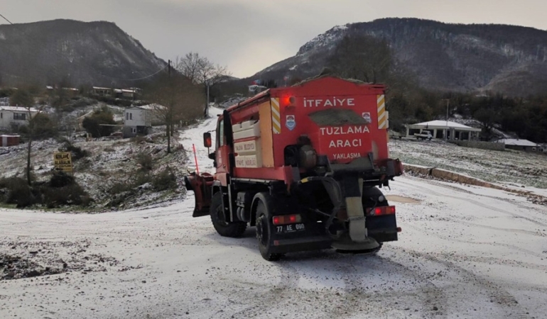 TUZLAMA ÇALIŞMALARI ARALIKSIZ OLARAK SÜRDÜ