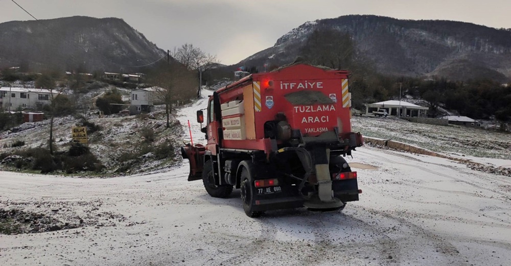 TUZLAMA ÇALIŞMALARI ARALIKSIZ OLARAK SÜRDÜ