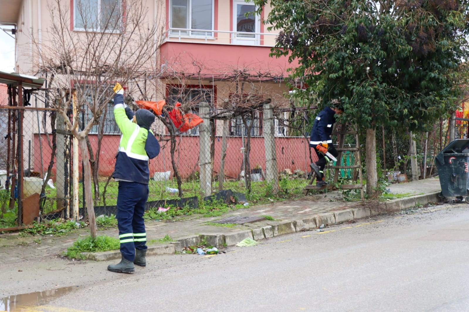 YALOVA BELEDİYESİ HER NOKTADA ÇALIŞIYOR