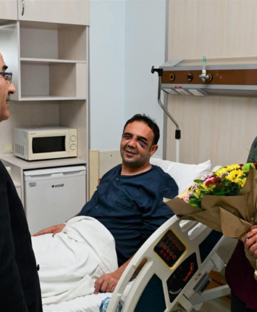 Emniyet Genel Müdürü Mahmut Demirtaş’tan Bursa’da Yaralı Polise Moral Ziyareti