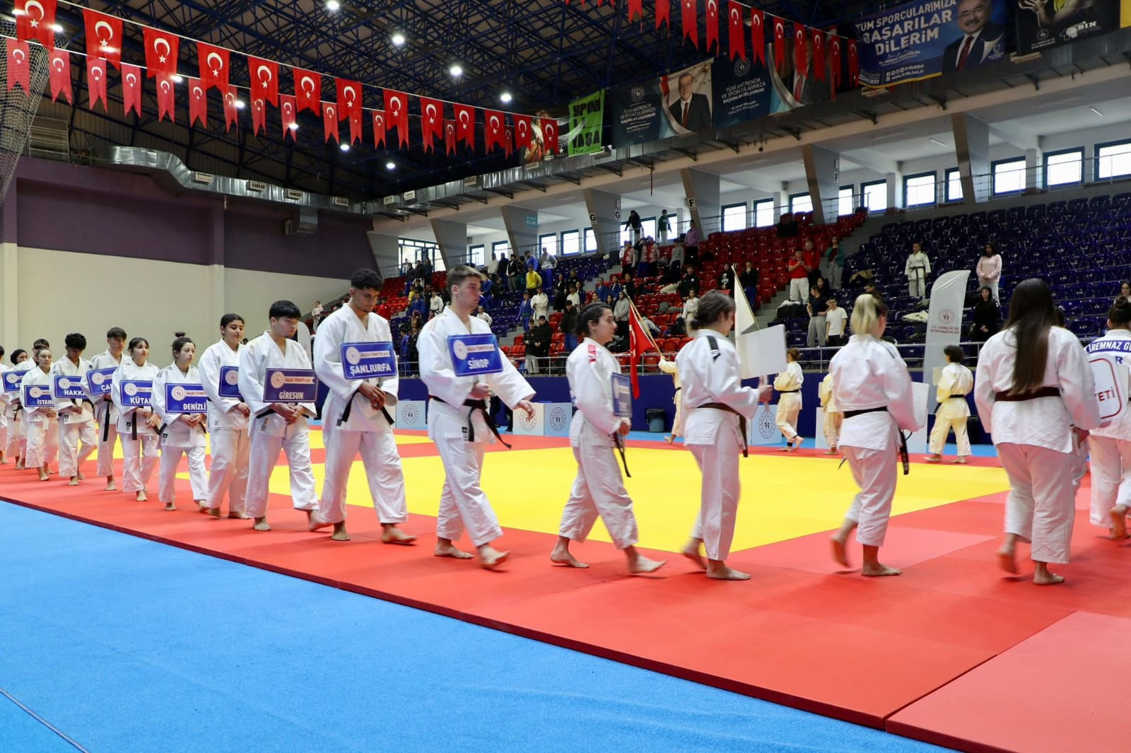 Ordu’da Okul Sporları Judo Gençler Türkiye Birinciliği Coşkuyla Başladı
