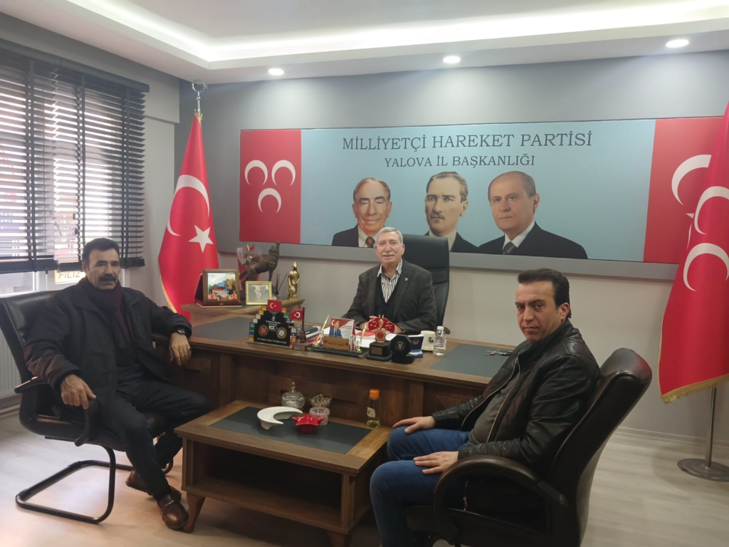 Yalova’da Terörsüz Türkiye Vurgusu: STK Platformu’ndan MHP İl Başkanlığı’na Anlamlı Ziyaret