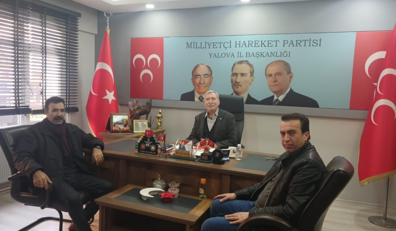 Yalova’da Terörsüz Türkiye Vurgusu: STK Platformu’ndan MHP İl Başkanlığı’na Anlamlı Ziyaret