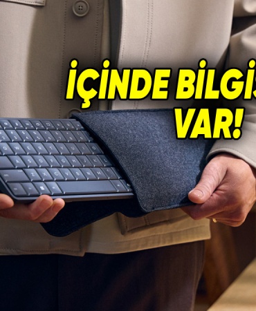 Görenler Klavye Sanıyor, Gerçekte Bir Bilgisayar