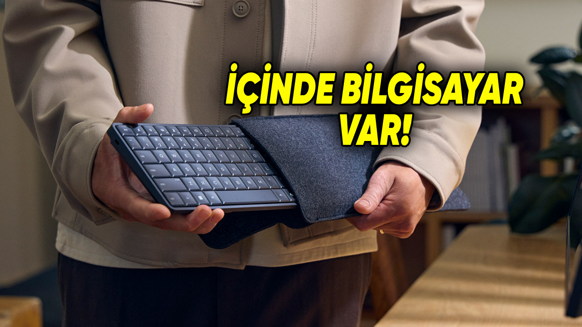 Görenler Klavye Sanıyor, Gerçekte Bir Bilgisayar