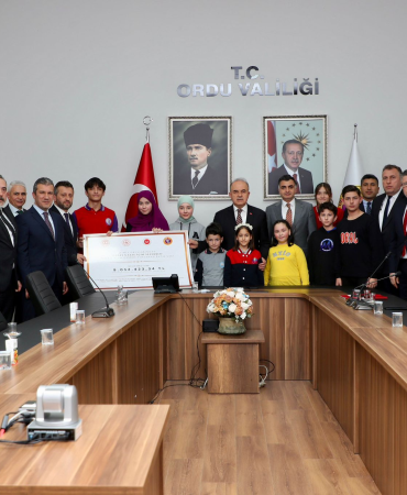 ORDU’DA ÇEDES KAPSAMINDA GAZZE İÇİN ANLAMLI DAYANIŞMA