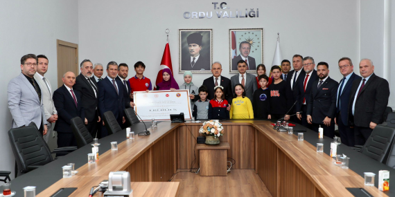 ORDU’DA ÇEDES KAPSAMINDA GAZZE İÇİN ANLAMLI DAYANIŞMA