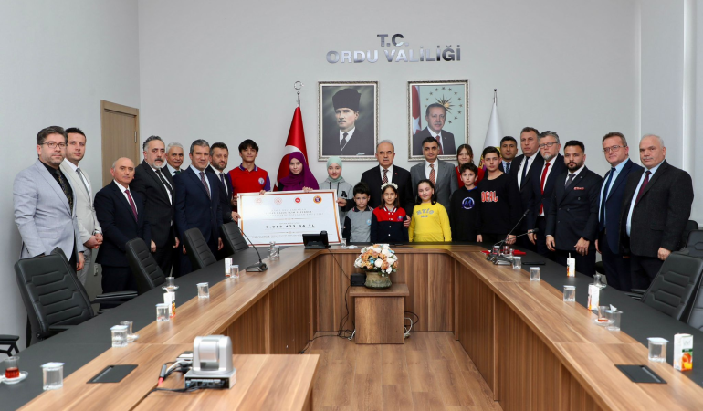 ORDU’DA ÇEDES KAPSAMINDA GAZZE İÇİN ANLAMLI DAYANIŞMA