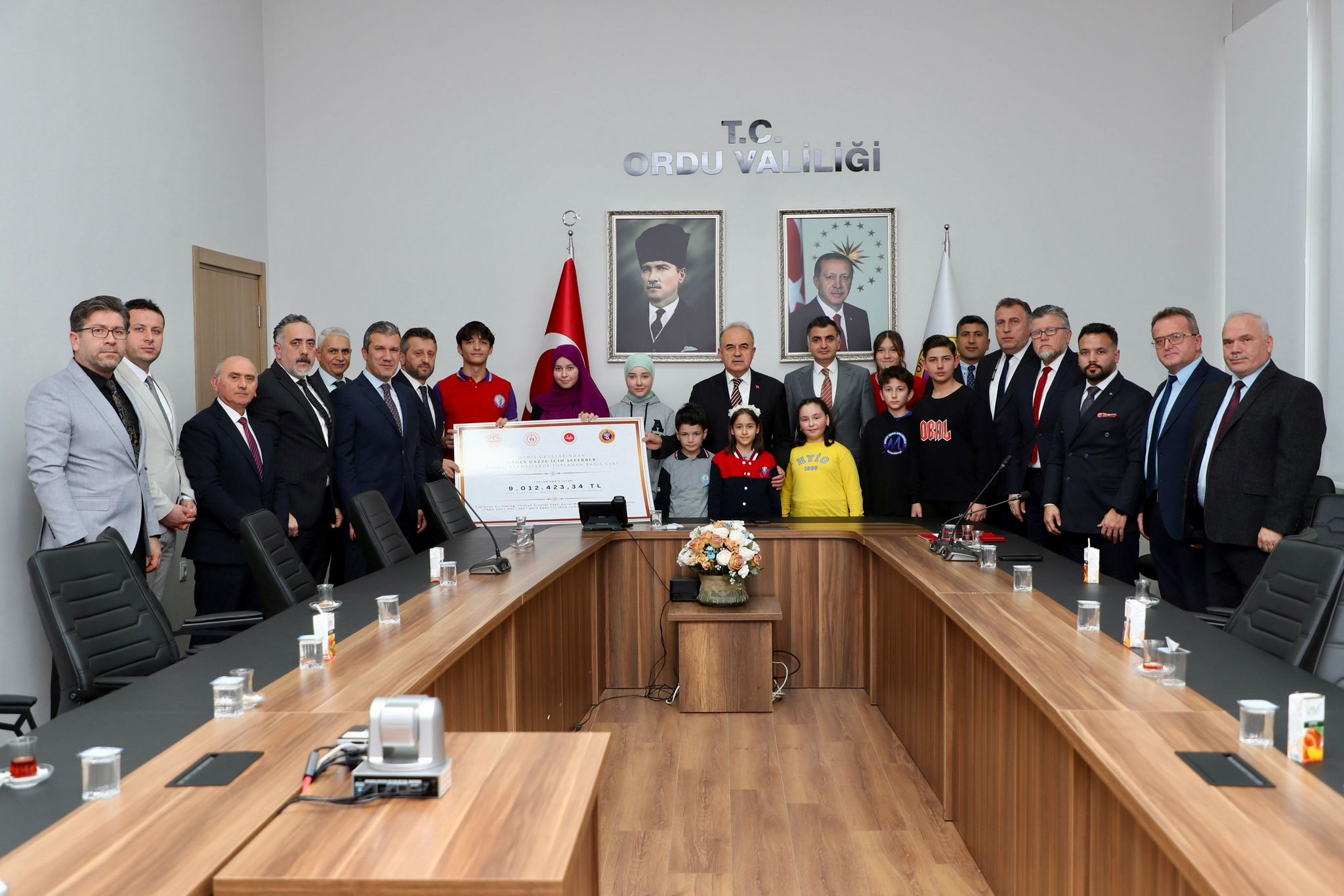 ORDU’DA ÇEDES KAPSAMINDA GAZZE İÇİN ANLAMLI DAYANIŞMA