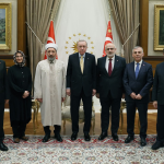 Cumhurbaşkanı Erdoğan, Diyanet İşleri Başkanı Safi Arpaguş ve Heyetini Kabul Etti