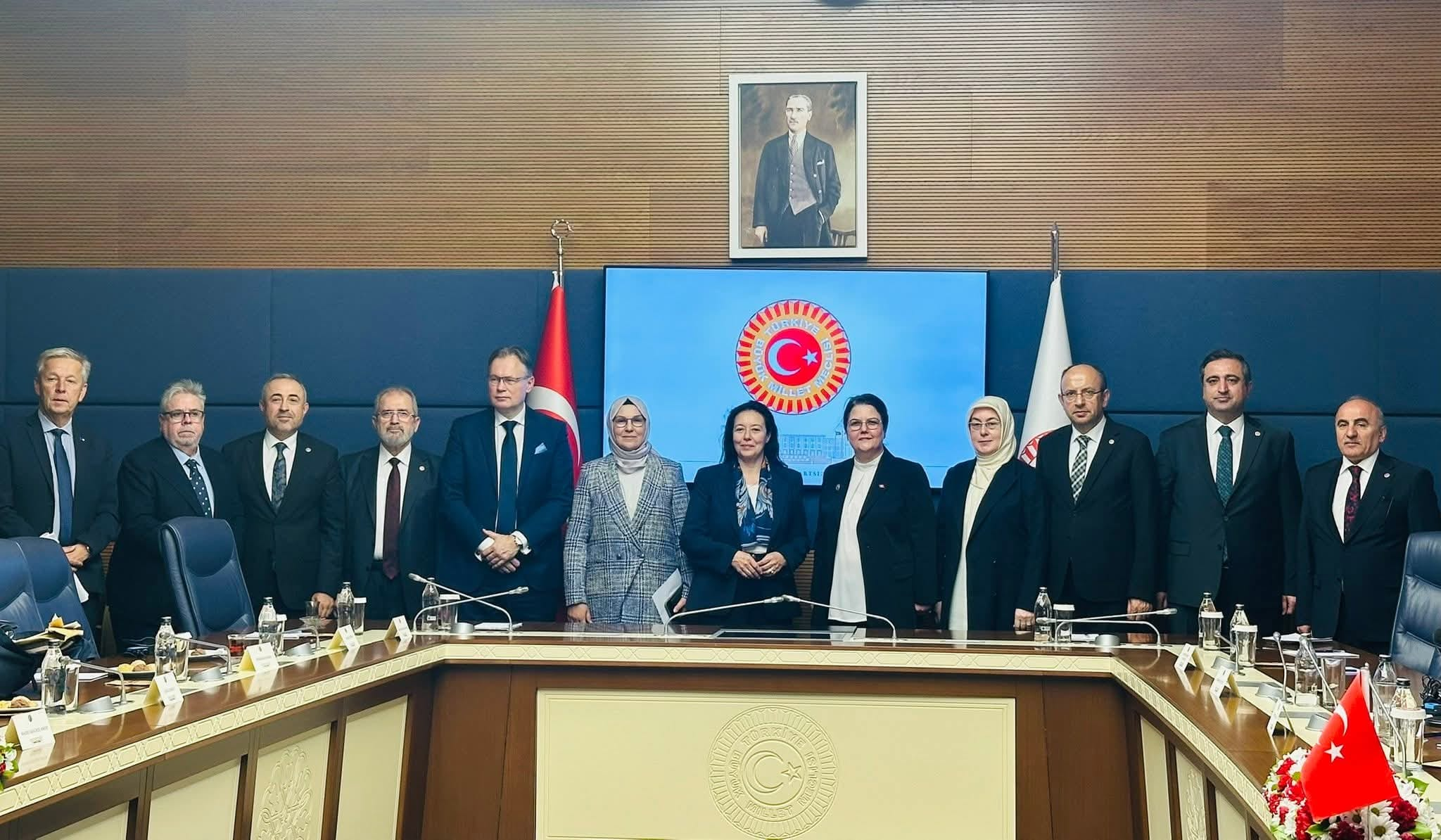 AK Parti Yalova Milletvekili Meliha Akyol: Avrupa Parlamentosu İnsan Hakları Heyetini TBMM’de Ağırladık