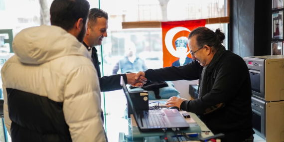 AYDIN KACİR: “ARTIK ESNAFIMIZ YALNIZ DEĞİL”