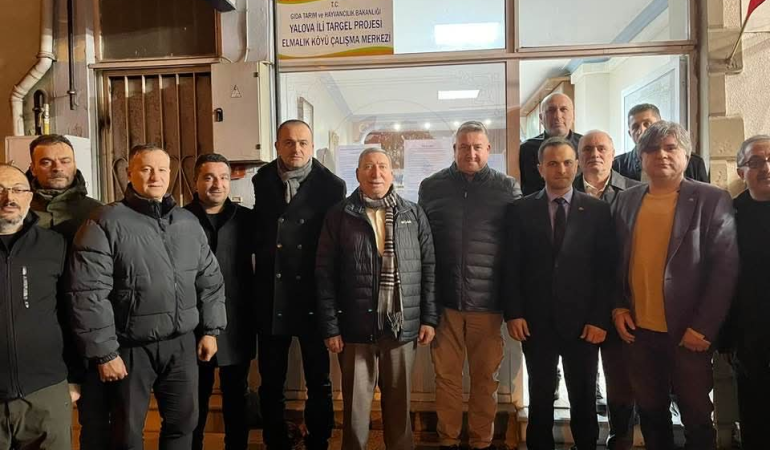 MHP Yalova Teşkilatlarından Elmalık Köyü’ne Anlamlı Ziyaret