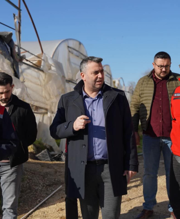 Şiddetli Rüzgâr Tarımı Vurdu: Kadıköy’de Hasar Tespit Çalışmaları Sürüyor