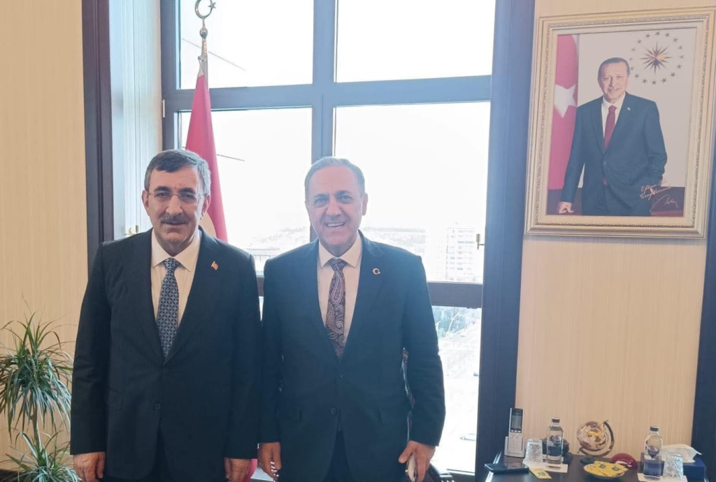 Bingöl Valisi Dr. Ahmet Hamdi Usta’dan Cumhurbaşkanı Yardımcısı Cevdet Yılmaz’a Veda Ziyareti