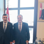 Bingöl Valisi Dr. Ahmet Hamdi Usta’dan Cumhurbaşkanı Yardımcısı Cevdet Yılmaz’a Veda Ziyareti