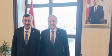 Bingöl Valisi Dr. Ahmet Hamdi Usta’dan Cumhurbaşkanı Yardımcısı Cevdet Yılmaz’a Veda Ziyareti