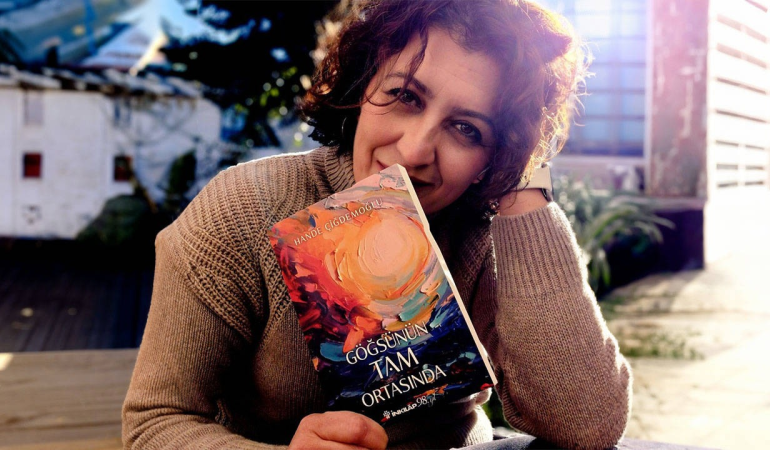 YAZAR HANDE KÖYMEN ÇİĞDEMOĞLU ÇİFTLİKKÖYLÜ OKURLARIYLA BULUŞUYOR