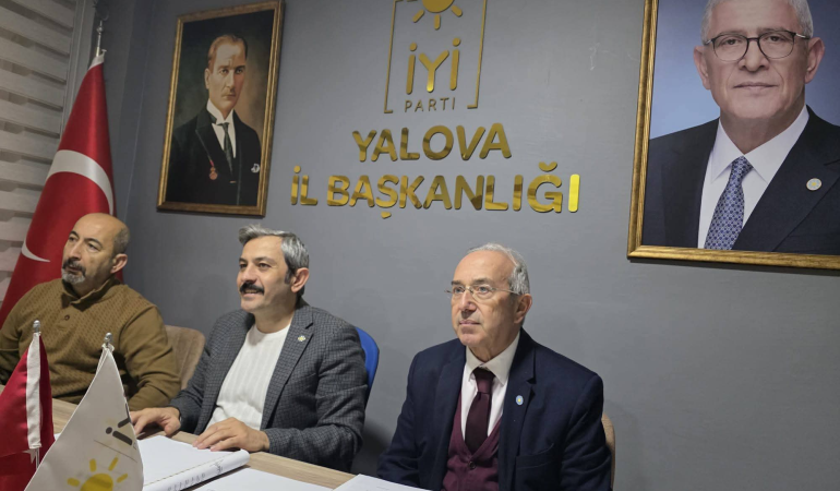 İYİ Parti Yalova Teşkilatı’ndan 4. Olağan Büyük Kongre Öncesi Kritik Toplantı