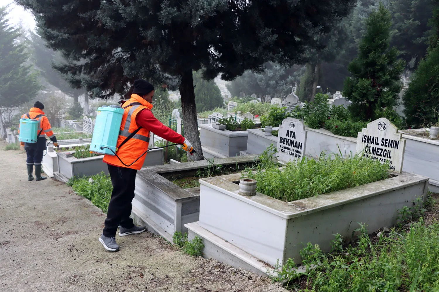 Yalova Belediyesi Mezarlıklar Müdürlüğü 2025’te 1.410 Cenazeye Hizmet Verdi