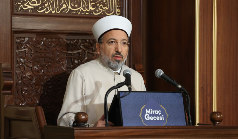 Miraç Gecesi tüm yurtta dualarla idrak edildi