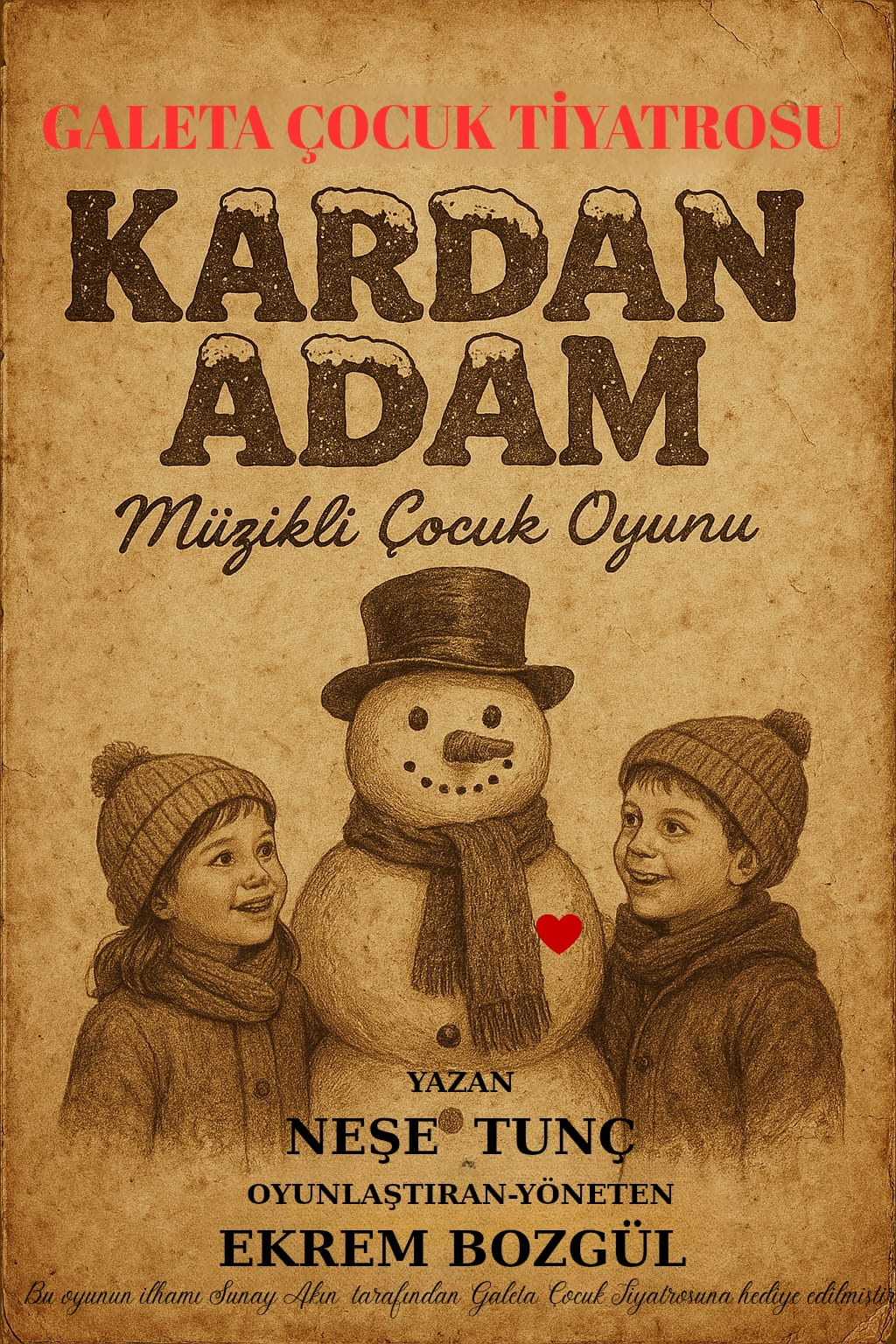 ÇİFTLİKKÖY BELEDİYESİ’NDEN ÇOCUKLARA MASAL GİBİ TİYATRO ŞÖLENİ