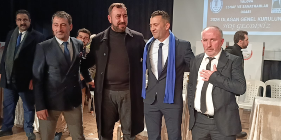 Aydın Kacır Yalova Esnaf ve Sanatkârlar Odası’nın Yeni Başkanı Oldu