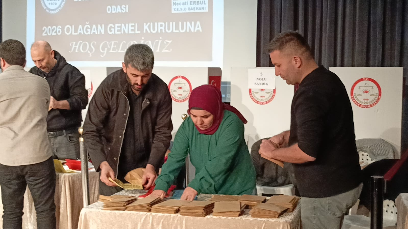 Aydın Kacır Yalova Esnaf ve Sanatkârlar Odası’nın Yeni Başkanı Oldu