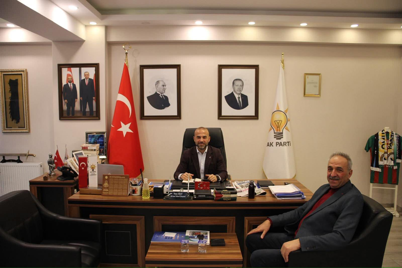 Dr. Yılmaz Boz’dan AK Parti Yalova İl Başkanı Umut Güçlü’ye Veda Ziyareti