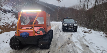 Teşvikiye Delmece Yaylası Yolunda Mahsur Kalan 35 Kişi Güvenle Kurtarıldı